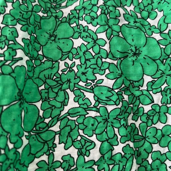SHEIKE Clover Fields Green Floral Puff Sleeve Tiered Midi Dress NWT - Picture 15 of 16